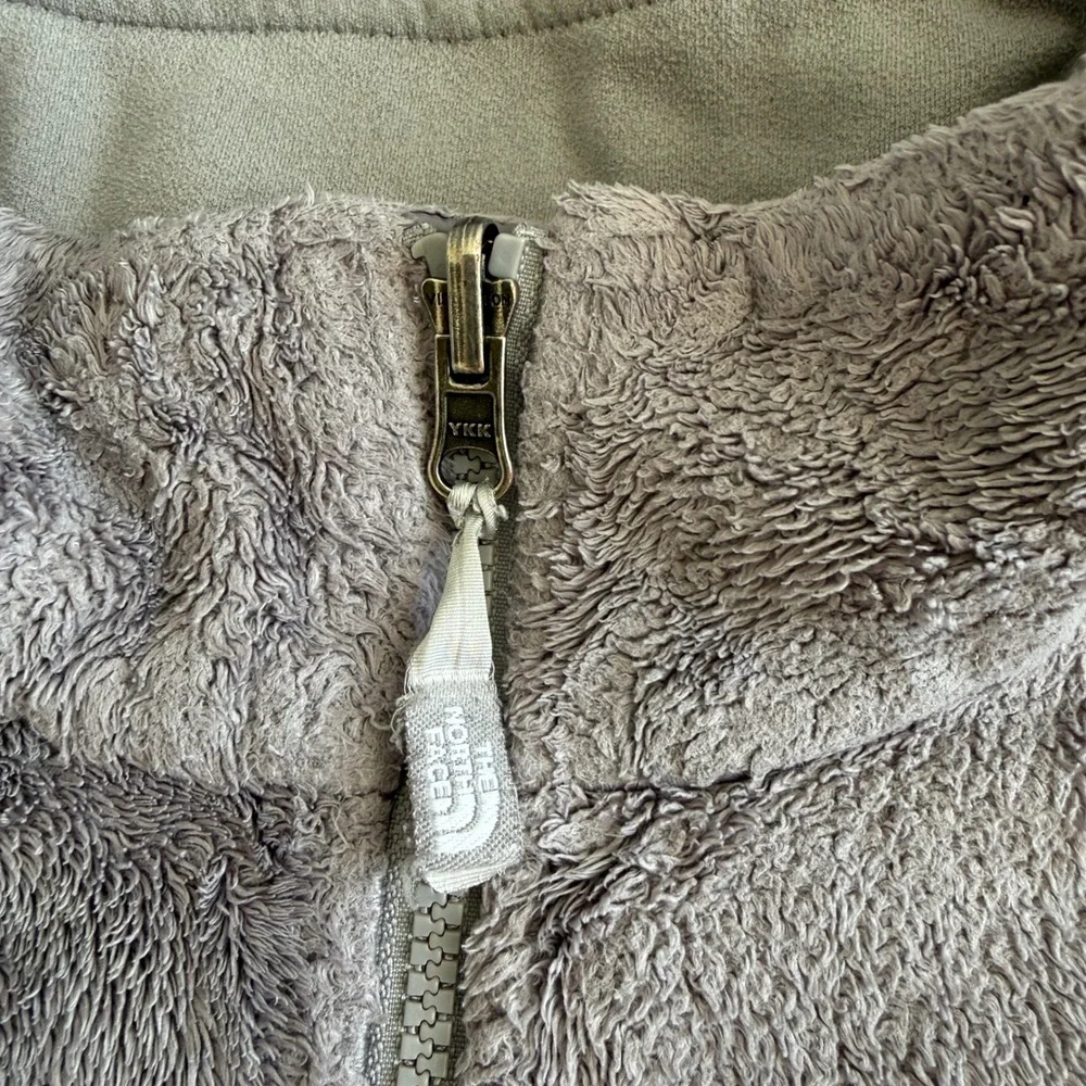 The North Face Osito 2 Fleece Jacket Gray Full Zip AAHY Mens XL